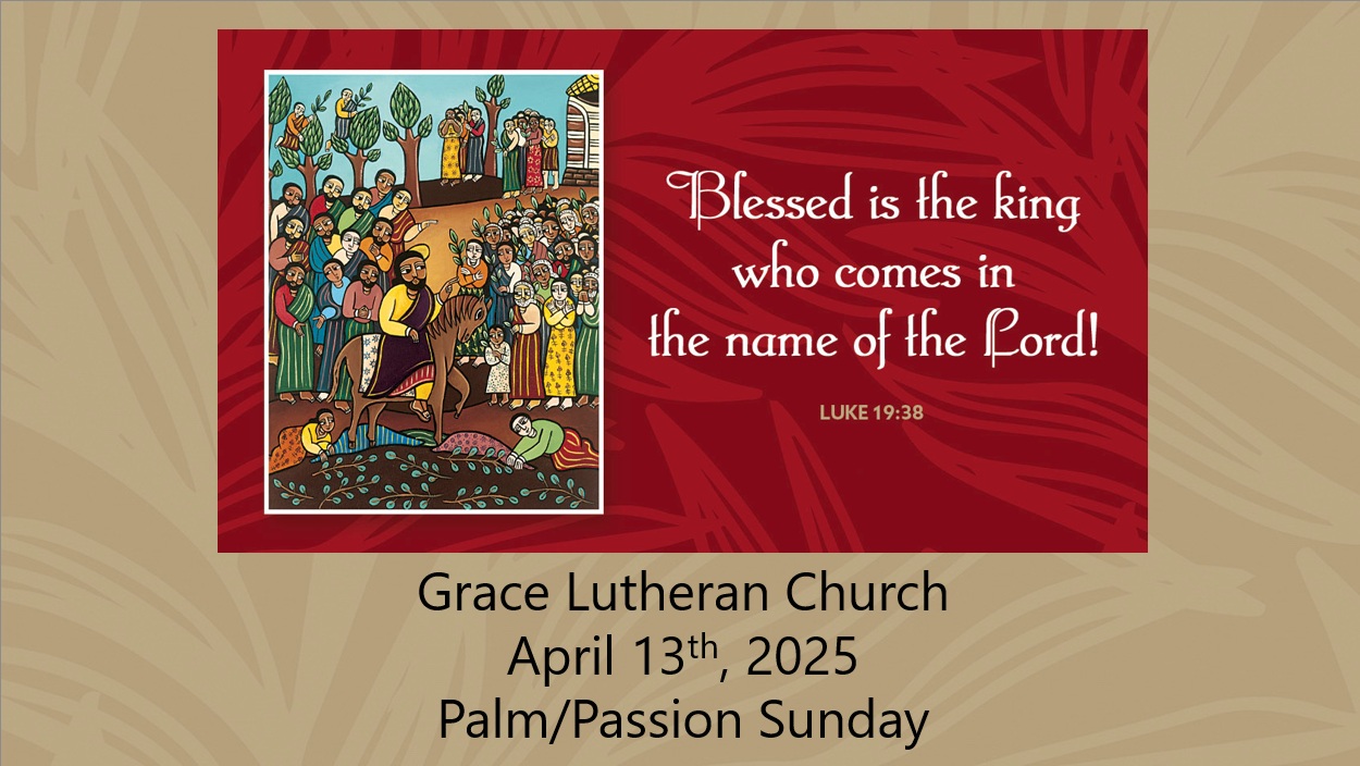 Read more about the article Worship Service for Palm/Passion Sunday