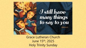 Read more about the article Worship Service for Holy Trinity Sunday