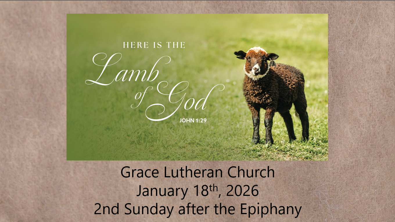 Read more about the article Worship Service for the 2nd Sunday after the Epiphany