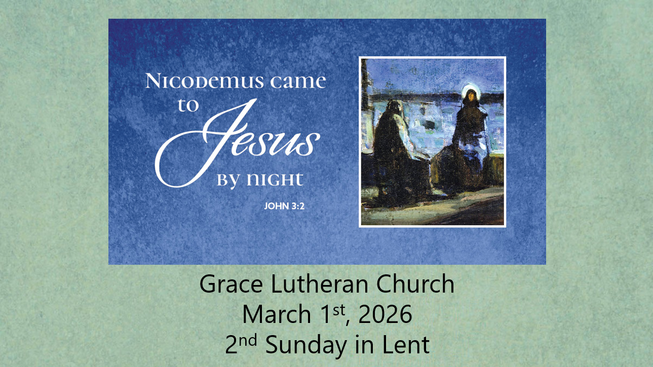 Read more about the article Worship Service for the 2nd Sunday in Lent