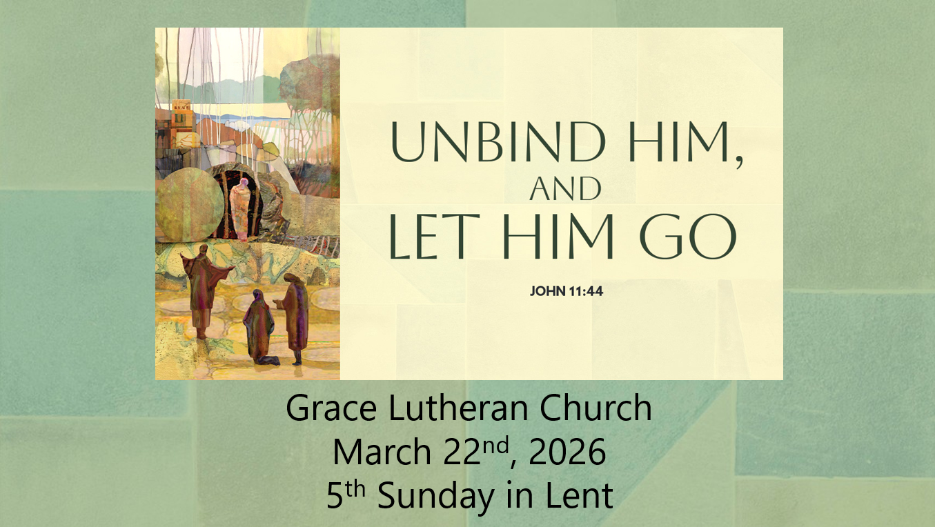 Read more about the article Worship Service for the 5th Sunday in Lent