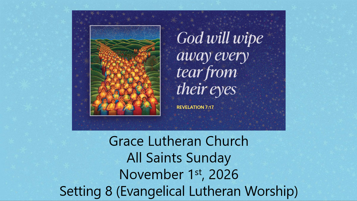You are currently viewing Worship Service for All Saints Sunday